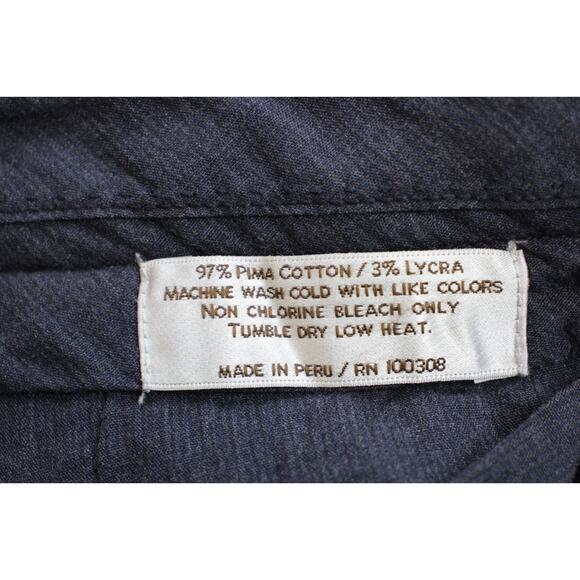 Peter Millar Pants Mens 38 Purple Corduroy Pima Cotton Blend Stretch Straight - Picture 4 of 6
